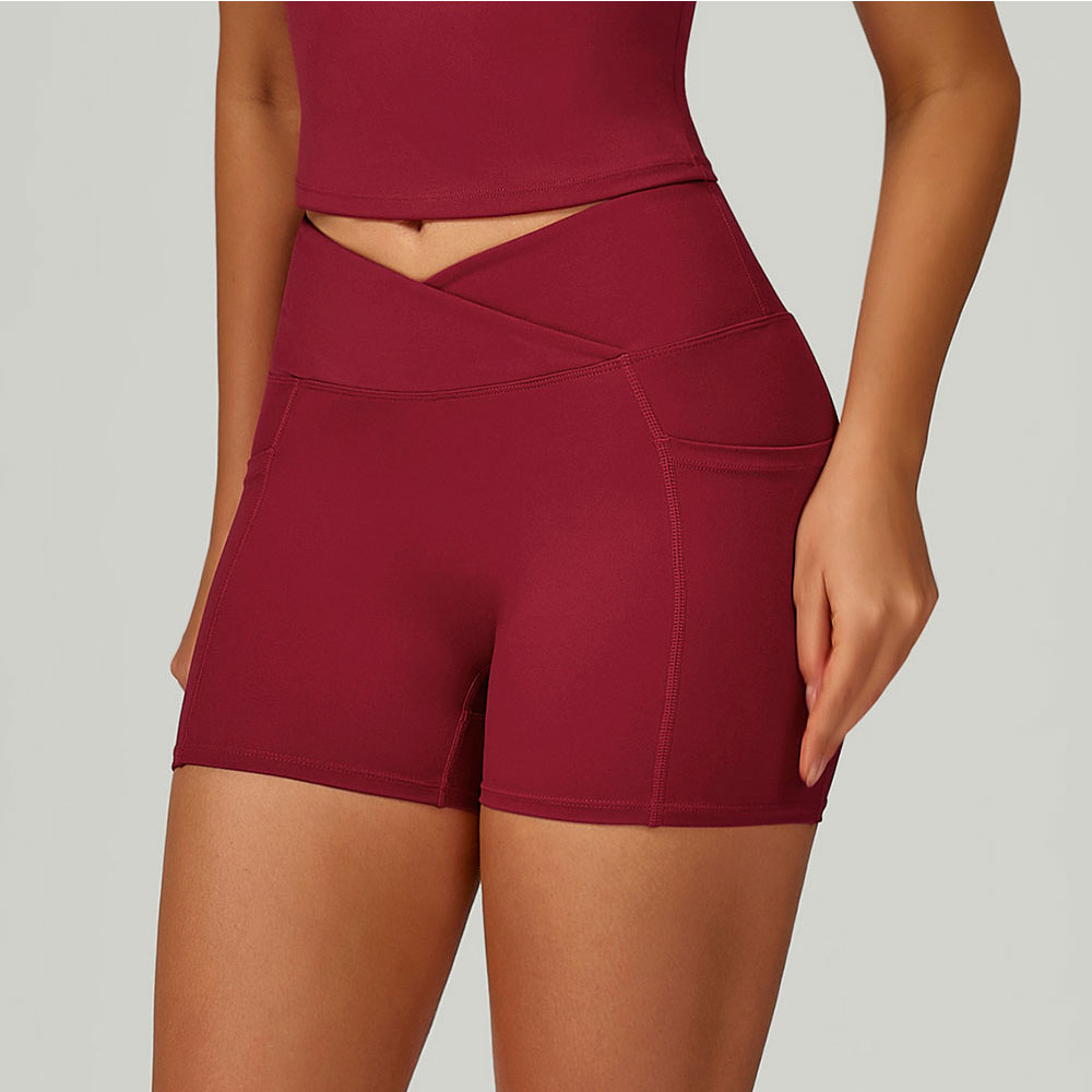 Cross Waist Head Yoga Shorts H - Crossfit Workout With Equipment ulasan dan harga