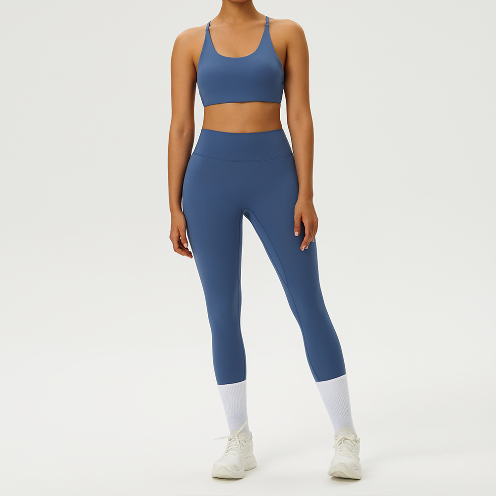 Yoga Clothes Set 2 Piece Gym S - Crossfit Workout With Equipment ulasan dan harga