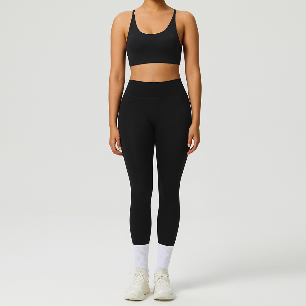 Yoga Clothes Set 2 Piece Gym S - Crossfit Workout With Equipment ulasan dan harga